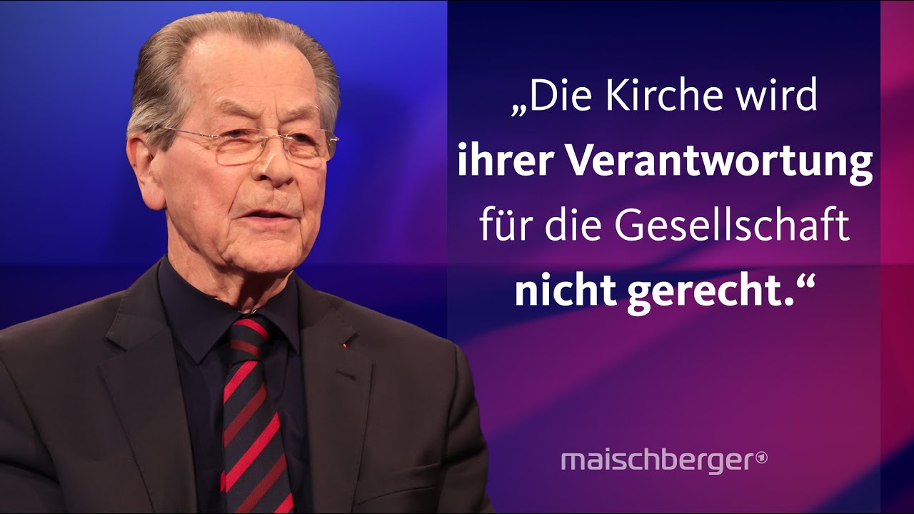 Franz Müntefering über Schwarz-Rot, den Zustand der SPD und seinen Kirchenaustritt | maischberger
