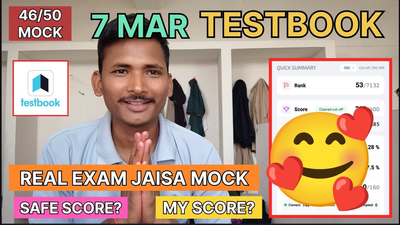 7 March 2026 Testbook UPSI Live Mega Mock Analysis | Real Exam Jaisa Paper 😱 | Full Paper Discussion