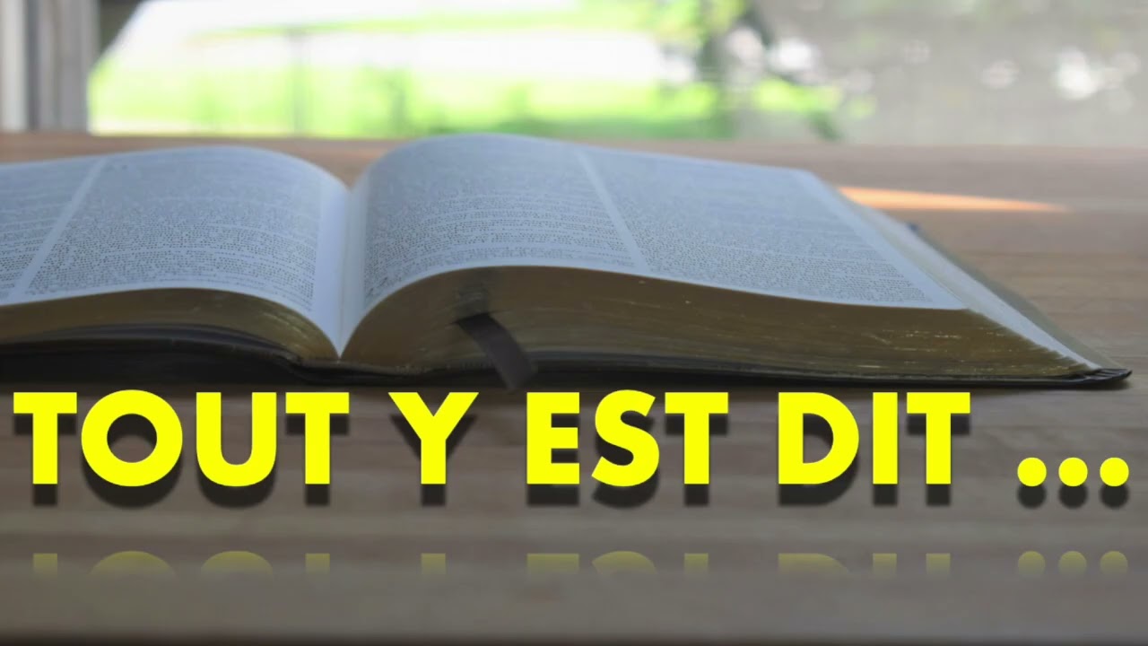 TOUT Y EST DIT - PASTEUR JOSIAS - BN 250928