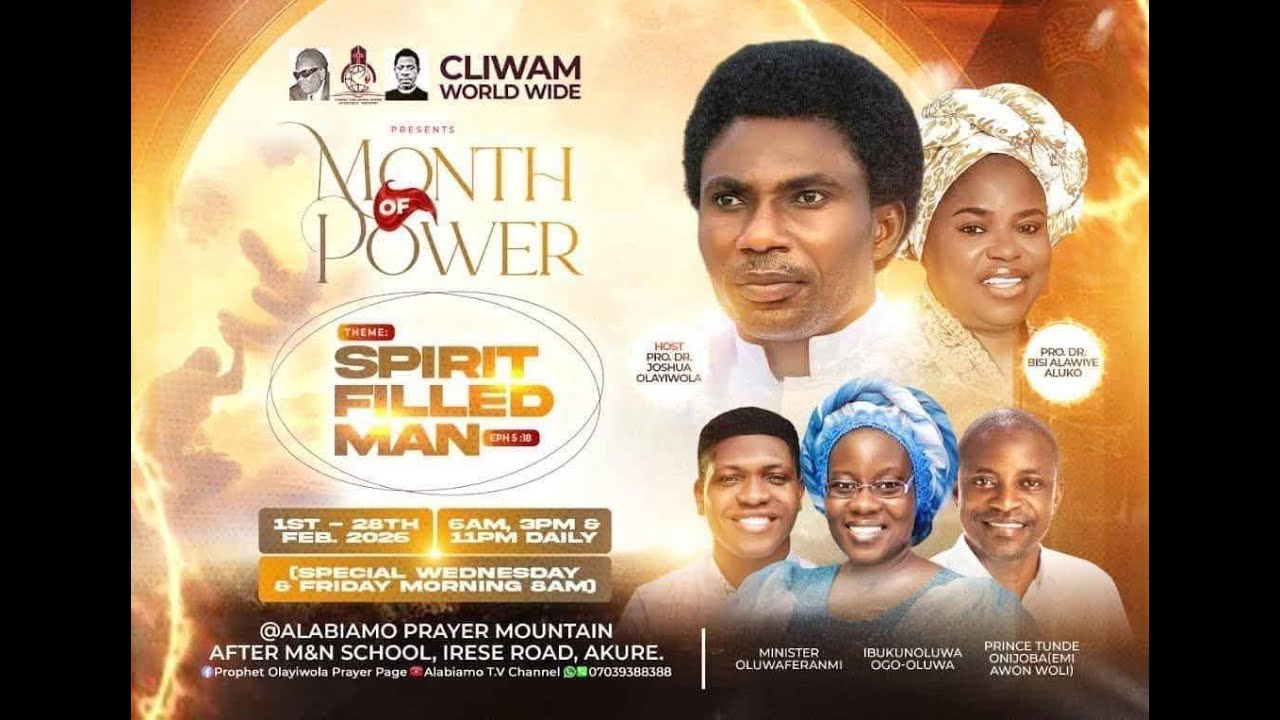 Special wednesday  ( 28 days fasting and prayer ) DAY 11 MORNING SESSION