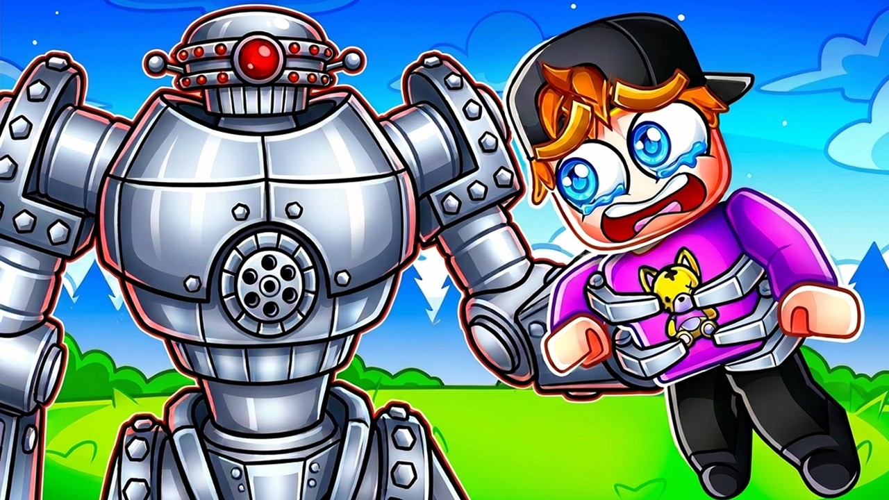 ROBLOX MORPH WORLD *NEW* MECHA OMNI DROID HUNTER! (SUPER OP MORPH!)
