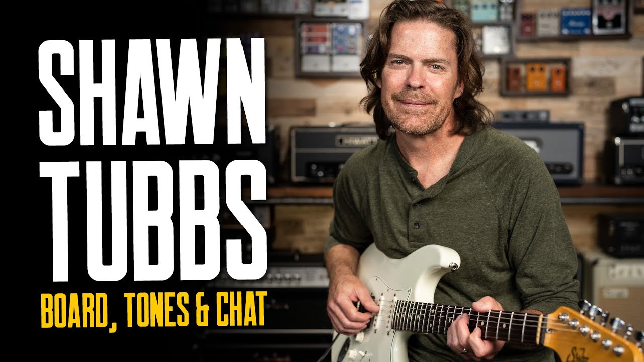 Shawn Tubbs Visits TPS [Awesome Pedalboard, Session Playing Insight & More!]