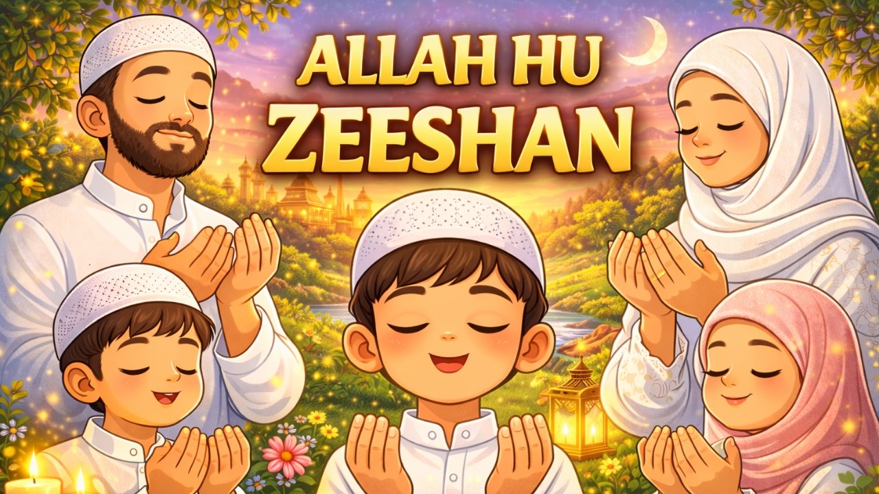 Allah Hu Allah Hu | Beautiful Zikr by Zeeshan| Peaceful Islamic Video