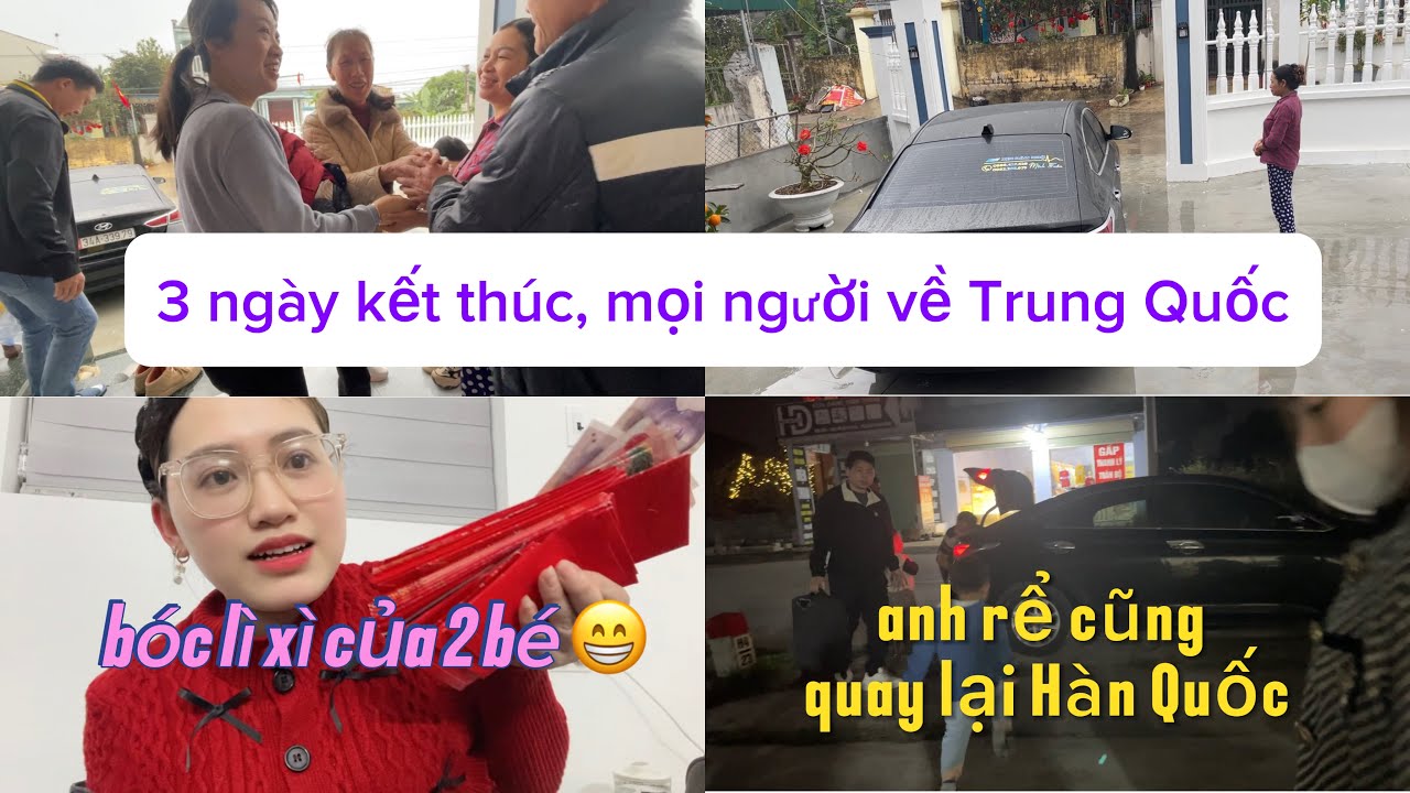 #296 3 NGÀY Ở VIỆT NAM NHANH QUÁ, MỌI NGƯỜI VỀ TRUNG QUỐC RỒI #cuocsongtrungquoc 