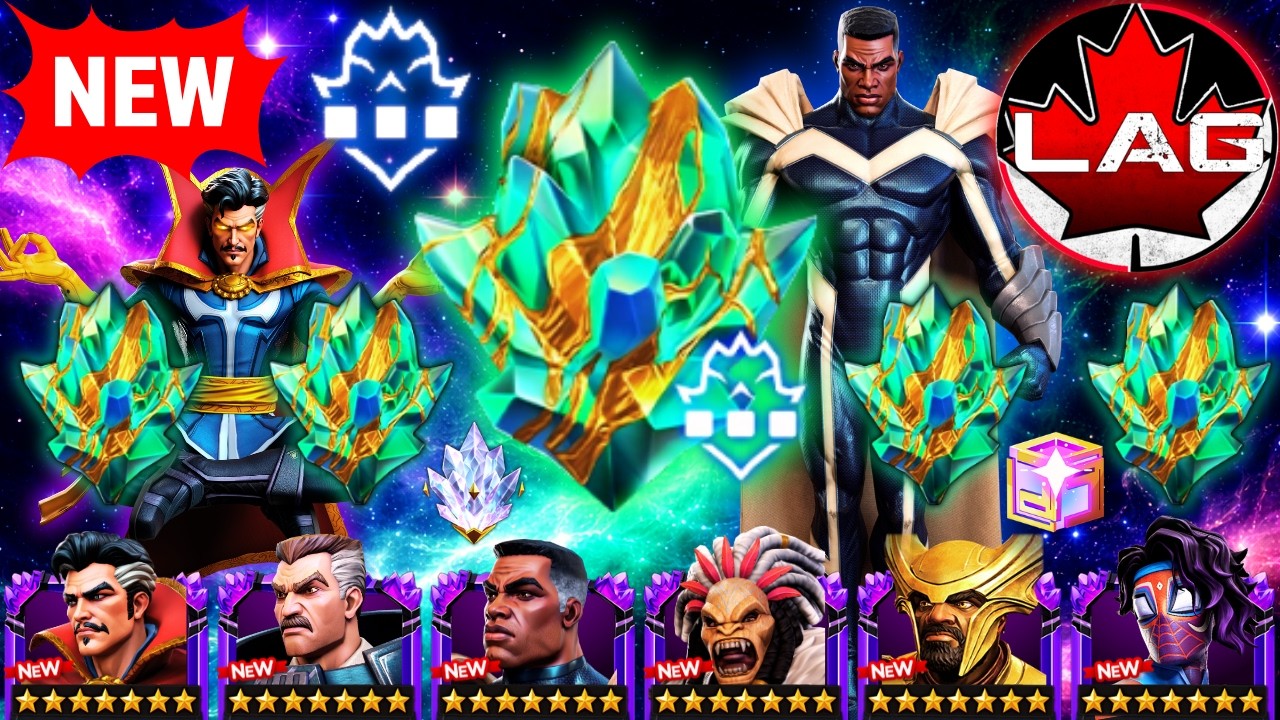 💎CEO? My Biggest TITAN Stash YET!! Opening All Crystals & Shards! x3 Nexus & 1st Time Colossal! MCOC