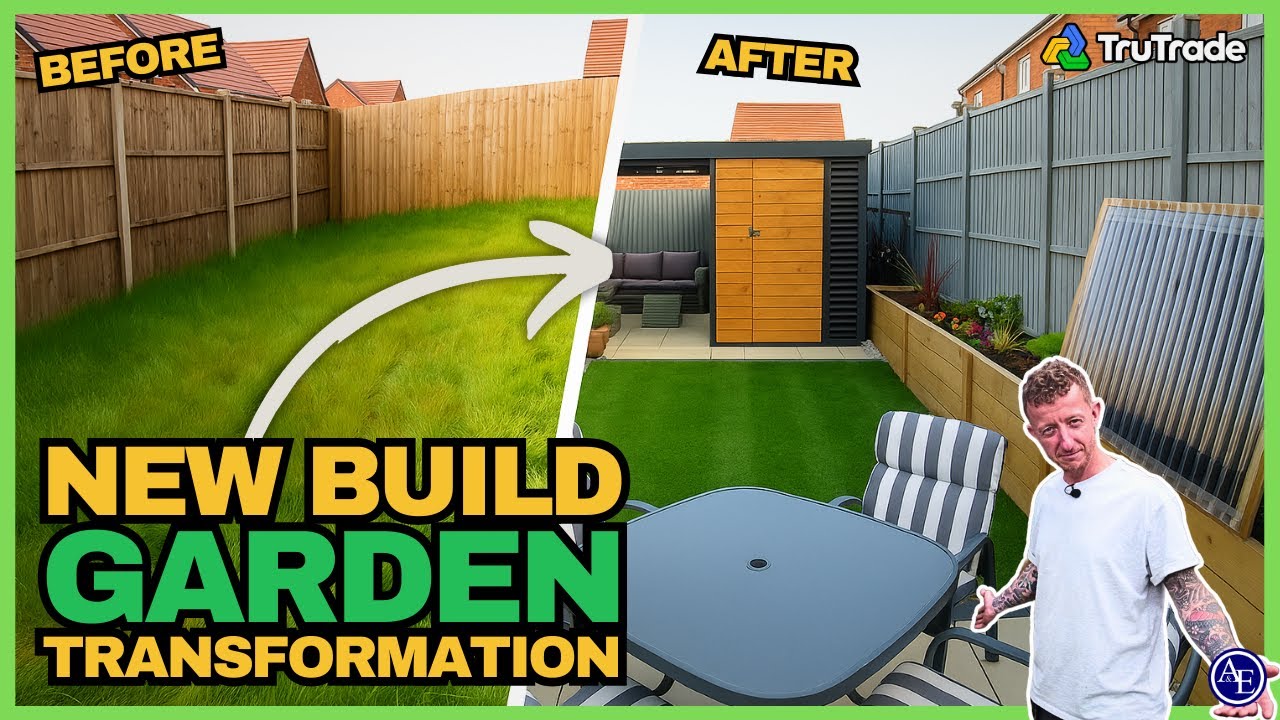 This New Build Garden was a DISASTER!! 🤯 |  New Build Garden Transformation 01