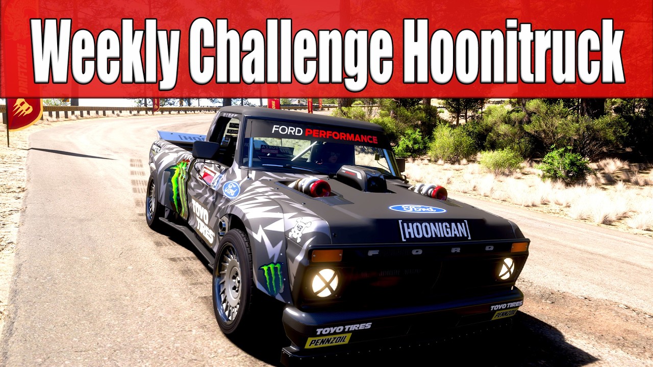 Forza Horizon 5 Weekly Challenge Hoonitruck - Drift Tap, Volcan Sprint