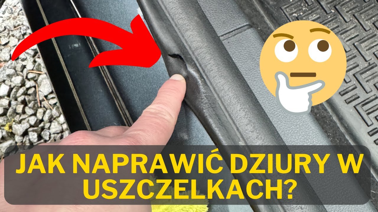 Jak NAPRAWIĆ USZCZELKI drzwi w samochodzie  | PORADNIK Przetarcia, rozdarcia, nieszczelności