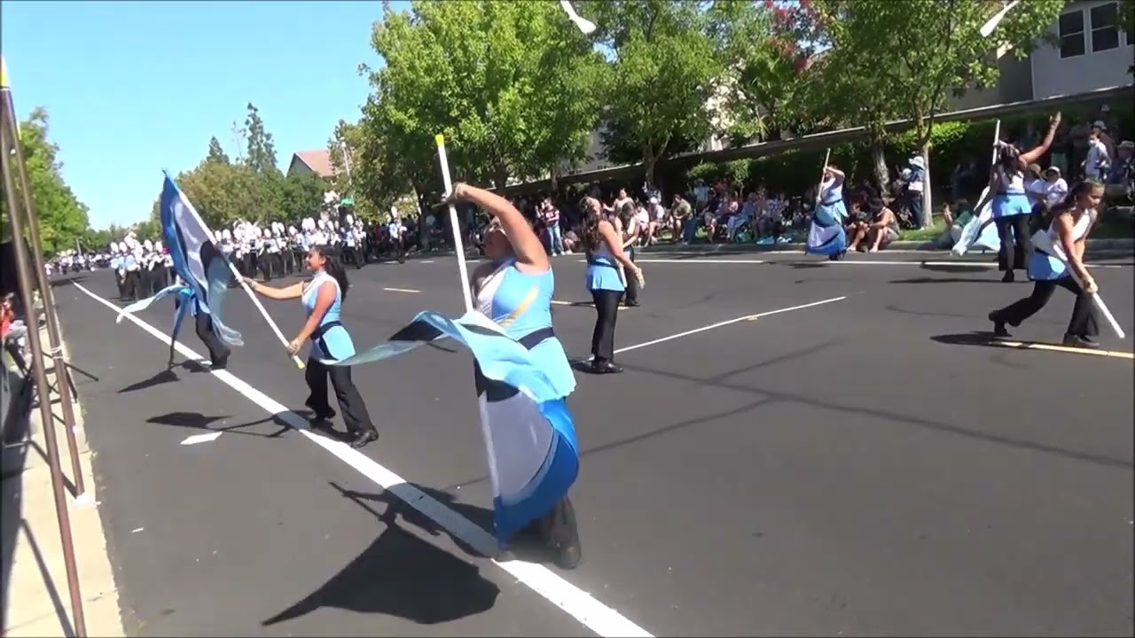 The El Capitan Gaucho Marching Brigade at the 2022 Franklin Invitational Band Review