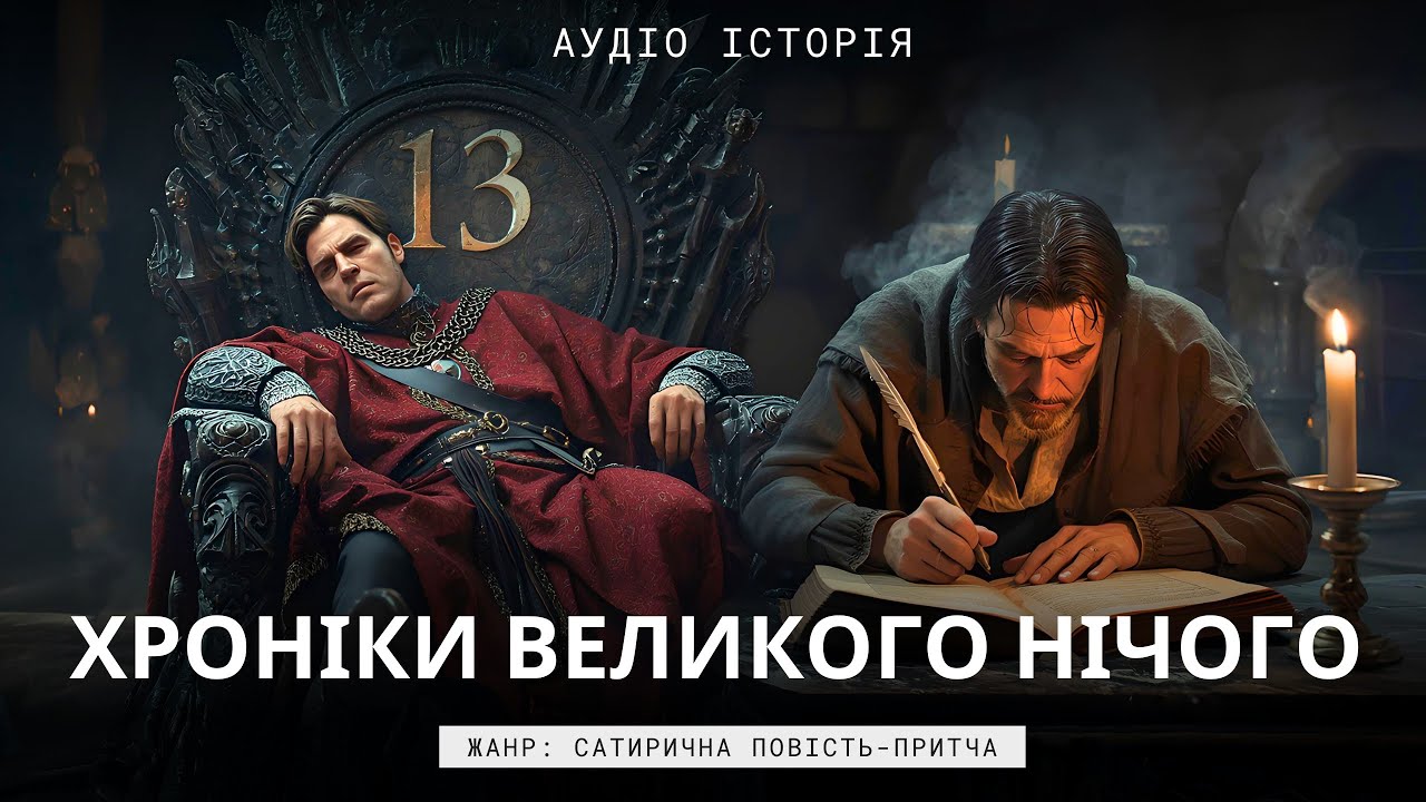 🔊 ХРОНІКИ ВЕЛИКОГО НІЧОГО | Сатирична Повість-Притча | Історії на Ніч | Аудіокниги Українською