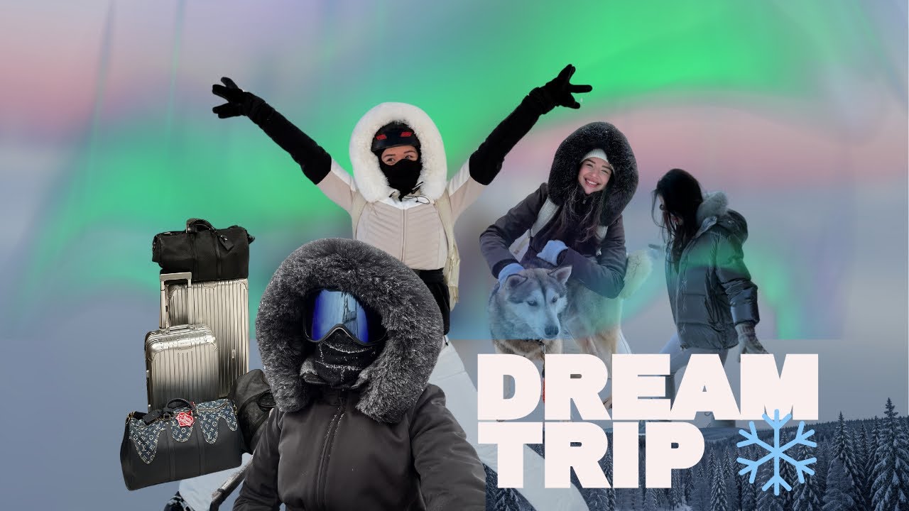 Jag är i min drömdestination ❄️ | Första vlogg