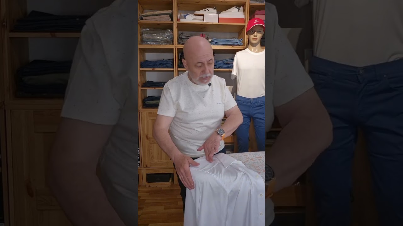 Cómo planchar correctamente una camisa de vestir de hombre