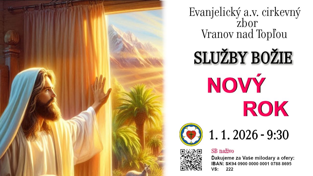 Služby Božie VT  1.1.2026  -  NOVÝ ROK