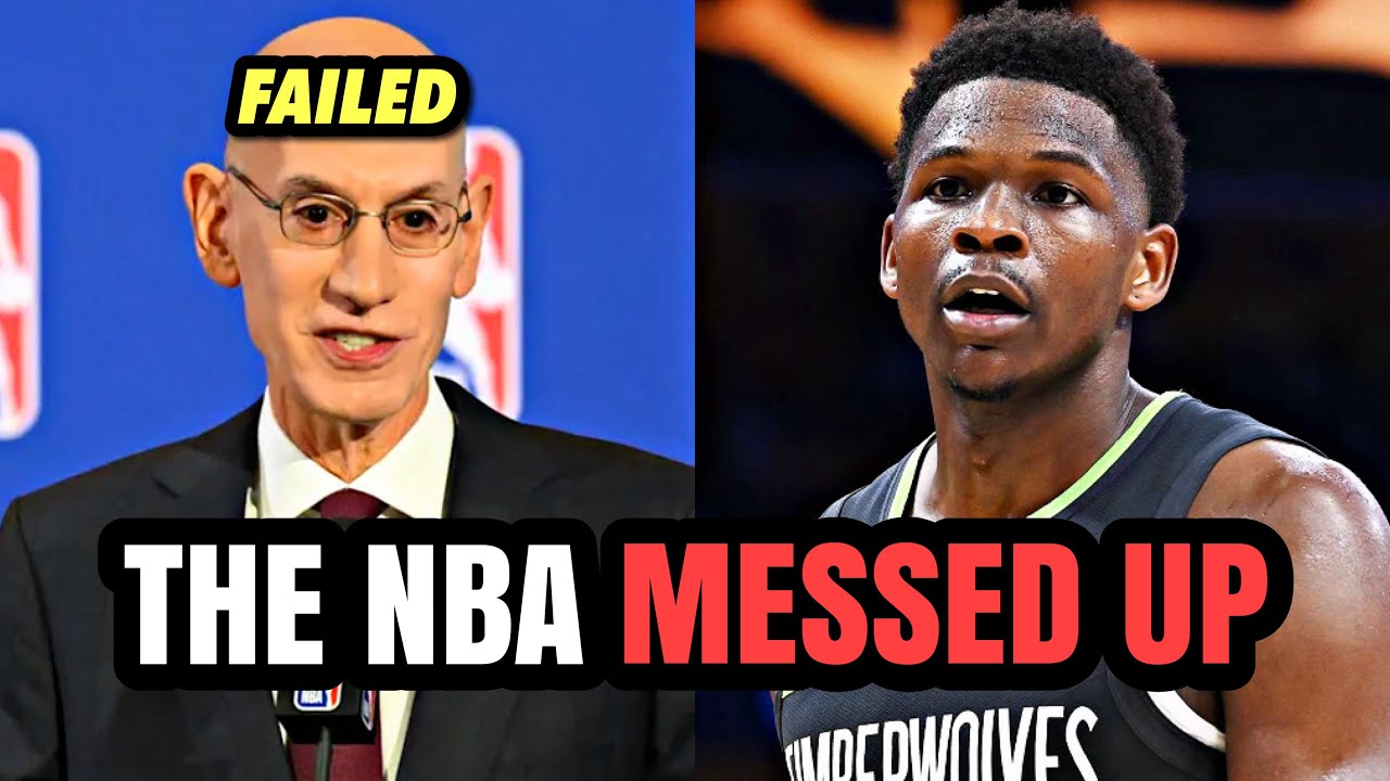 The NBA HAS FORGOTTEN ABOUT ANTHONY EDWARDS