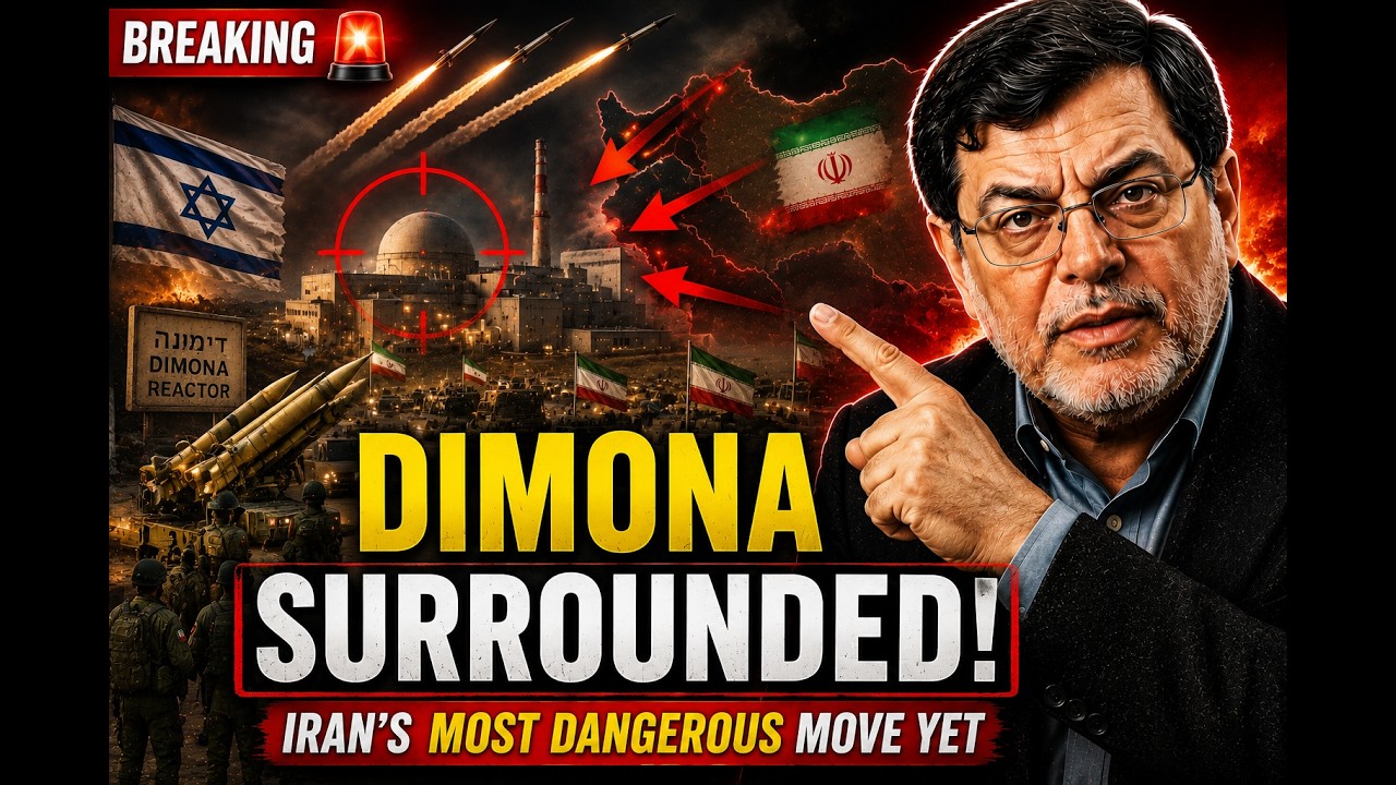 Israel's Dimona Reactor Surrounded &mdash; Iran's Most Dangerous Move Yet   DR MARANDI
