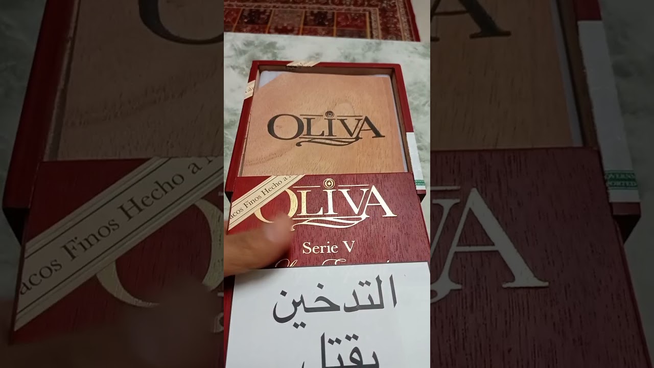 Oliva double Robusto unboxing