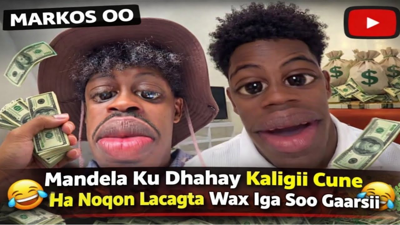 Markos Oo Mandela Ku Dhahay Kaligii Cune Ha Noqon Lacagta Wax Iga Soo Gaarsii 🤣😂🤣🤣
