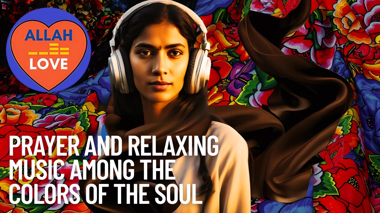 🌸 Prayer and Relaxing Music among the Colors of the Soul | Peace with Allah