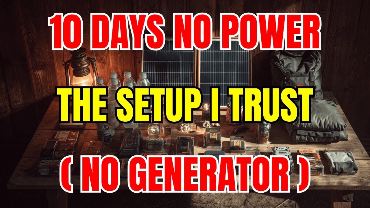 Power Out for 10 Days: The Setup I Trust (No Generator)