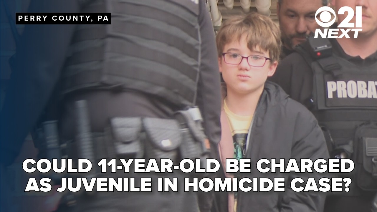 An 11-year-old is being charged as an adult in a homicide case. Could that change?