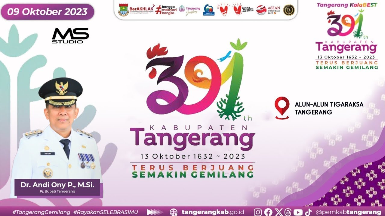 LIVE HUT KAB.TANGERANG KE - 391 @Alun-Alun Tigaraksa