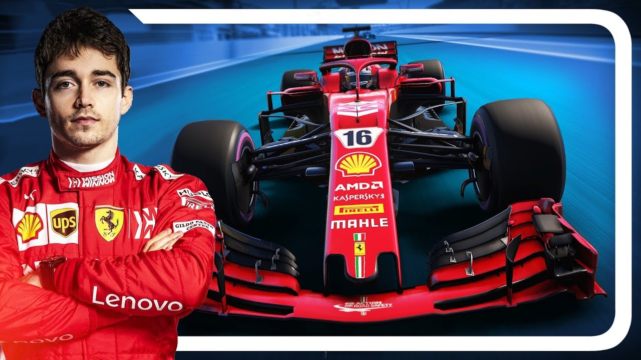 ДЕБЮТ ЛЕКЛЕРА В FERRARI | Геймплей мода F1 2019