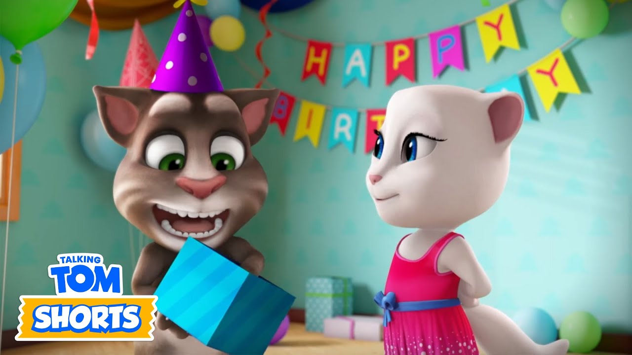 كعكة عيد ميلاد رائعة! | Talking Tom | توم المتكلم | حلقات كاملة
