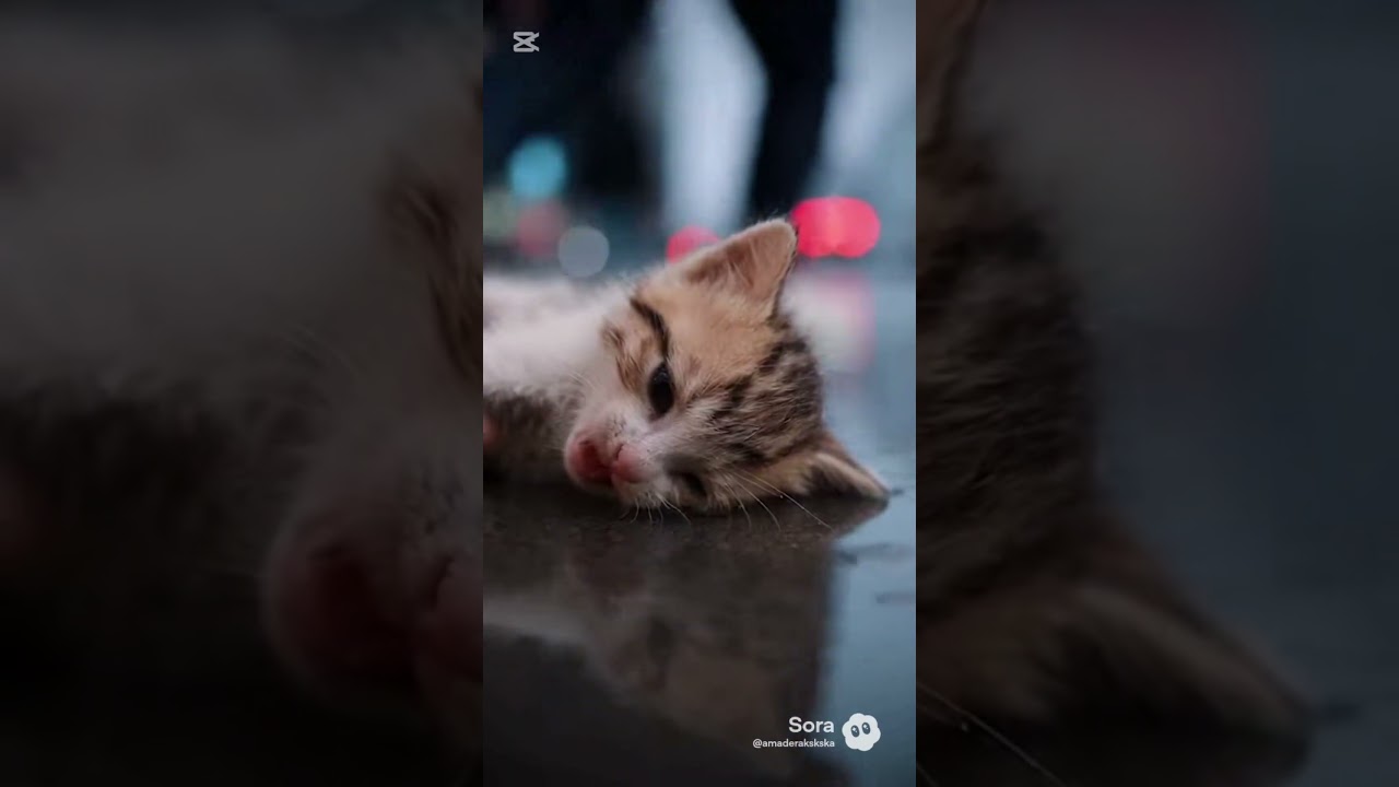 Sad story about kitten with happy ending #aistory #cat #sad #kittenlove