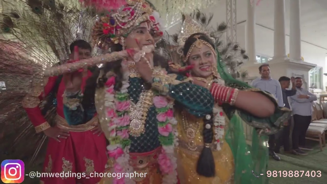 Royal Entry | Baby Shower | Krishna Theme | Classical Dance Act | BMW