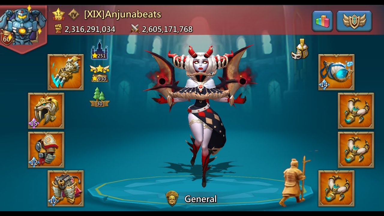 Lords Mobile – Account Overview! AnjunaBeast  Powerhouse Setup
