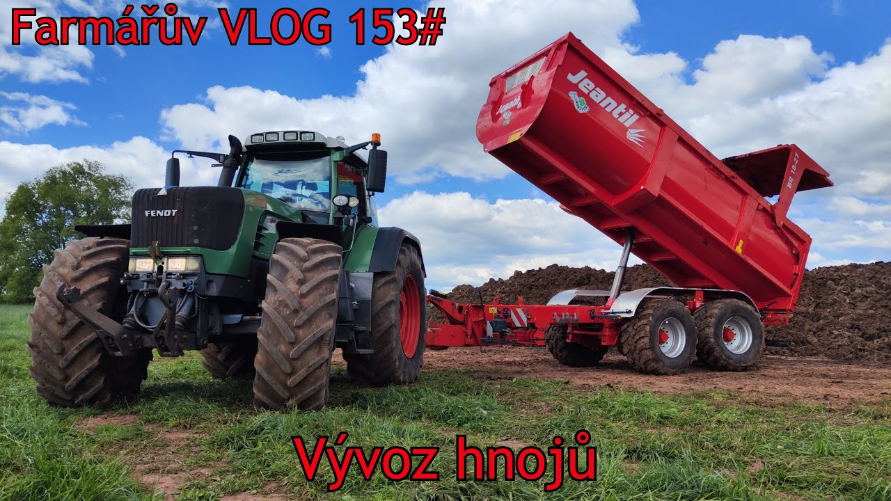 Farmářův VLOG 153# Jarní vývoz a shrnování hnojů