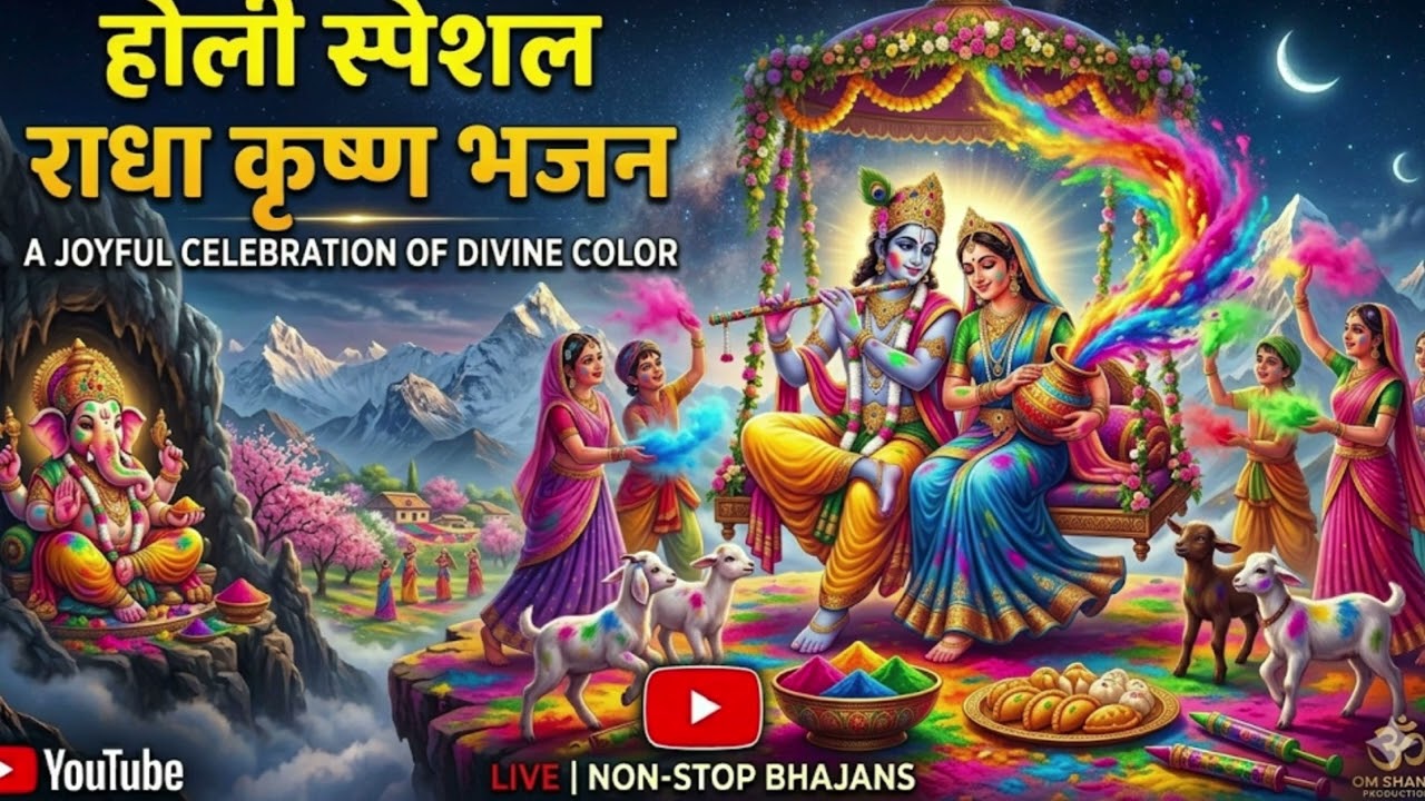 होली स्पेशल राधा कृष्ण भजन | Holi Special Radha Krishna Bhajans 2026 🎨