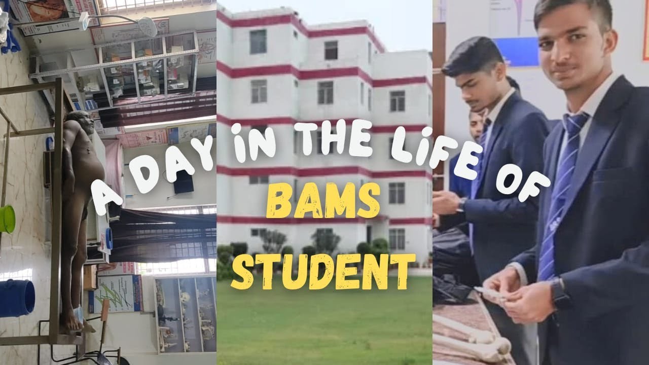 🩺 A Day in the Life of a BAMS Student 🌿 | College Life | Hostel Life |#medico#viral#bams#bamsvlogs