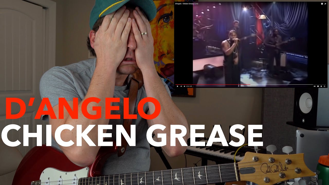 Преподаватель игры на гитаре РЕАКЦИЯ: D'Angelo - Chicken Grease ВЖИВУЮ с Pino & Questlove!