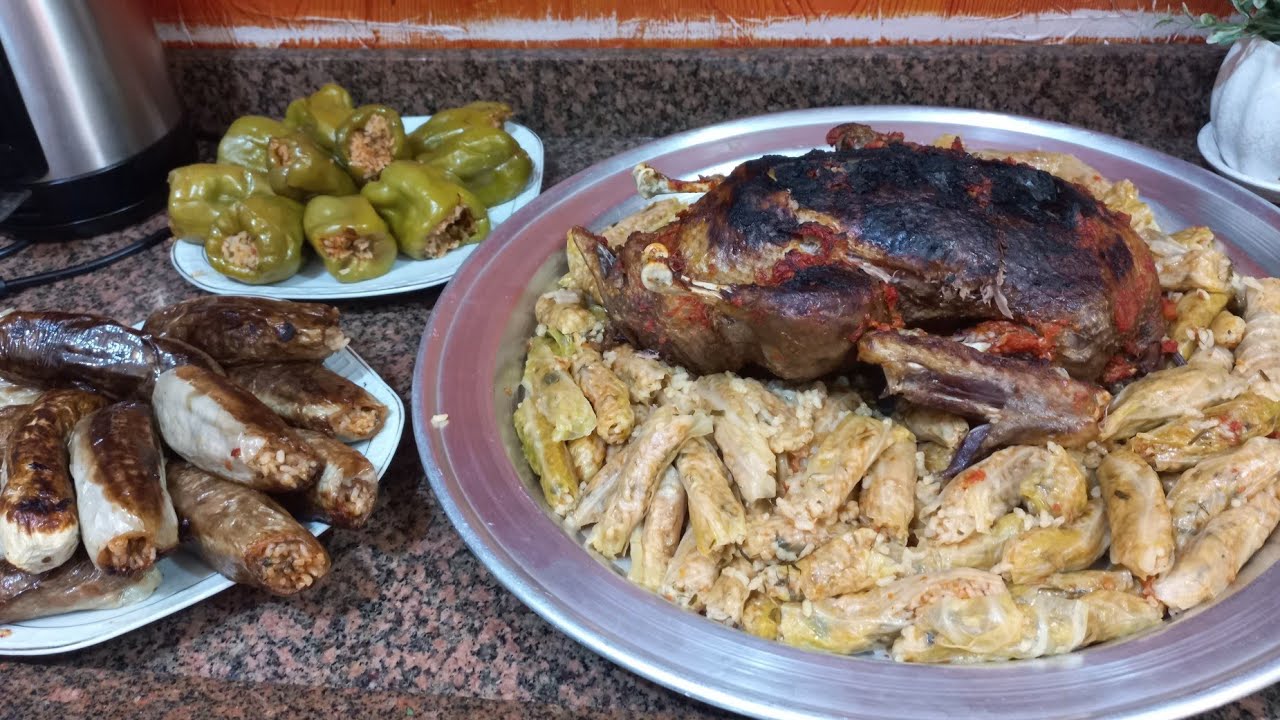 رمضان جانا اهلا رمضان حبايبي هتعملوا ايه في سفره رمضان أول يوم👌🦤 محشي وبط 🦤 #اشهى_الأكلات_مع_فوفو👍 
