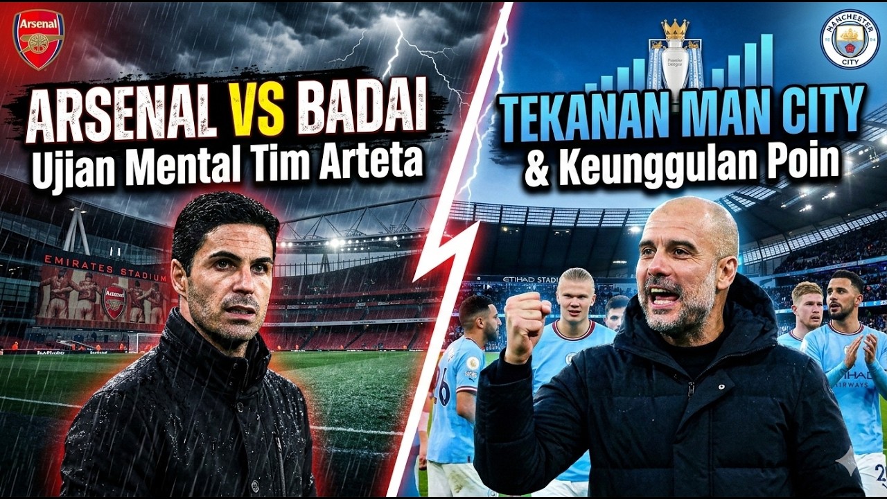 Arsenal Hadapi Tantangan Berat Di Tengah Tekanan Dari Man City