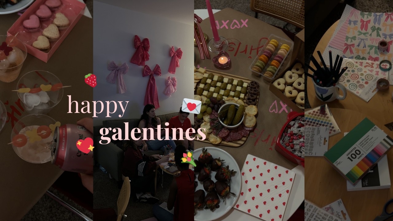 i think i hosted the best galentines party ever?????