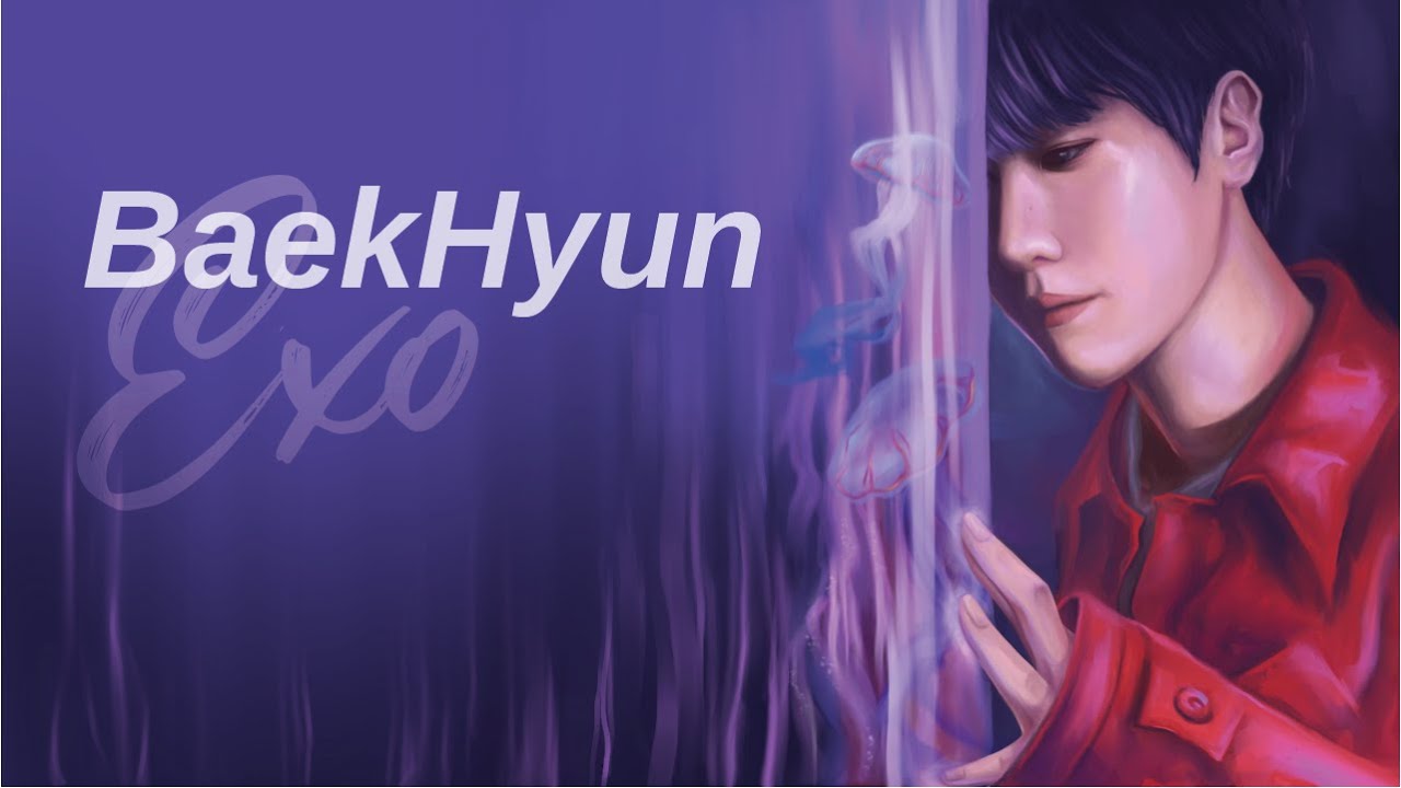 [EXO BaekHyun] Procreate speedpaint | Digital painting | Kpop fanart | Animation