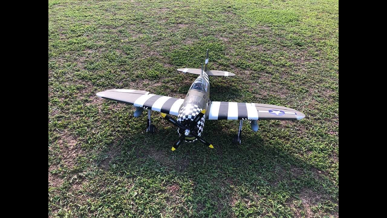 Seagull Models 20cc P 47 Snafu with DLE20