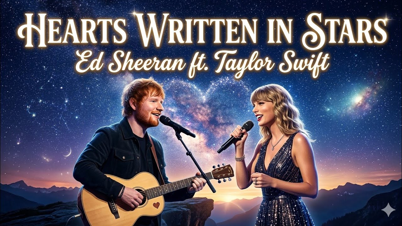 Hearts Written In Stars- Edsheeran ft Taylor Swift ( 2026 Official Music Video) Emotional Love Song