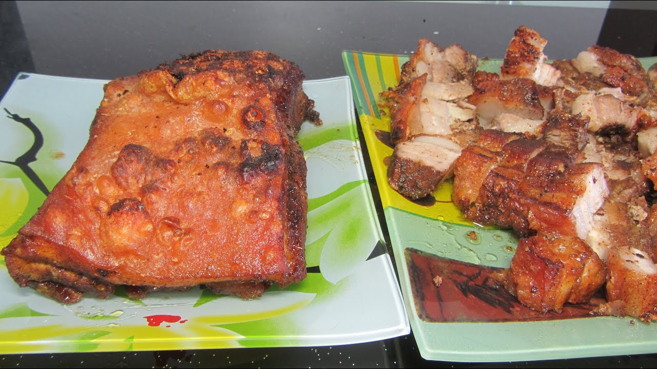 Жареная свинина с хрустящей корочкой вьетнамская кухня [LudaEasyCook]