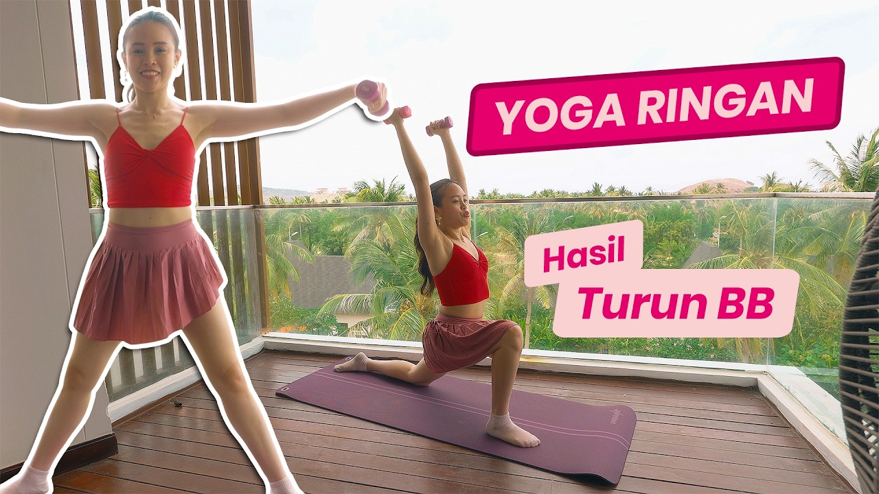 YOGA MENURUNKAN BERAT BADAN DENGAN DUMBBELL