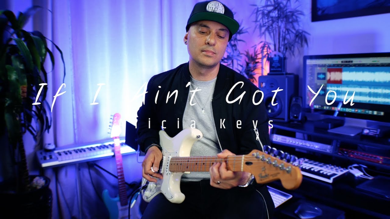 Alicia Keys - If I Ain't Got You (Electric Guitar Cover by Richard Galiguis)