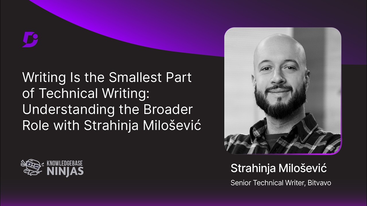 Writing Is the Smallest Part of Technical Writing: Understanding the Broader Role