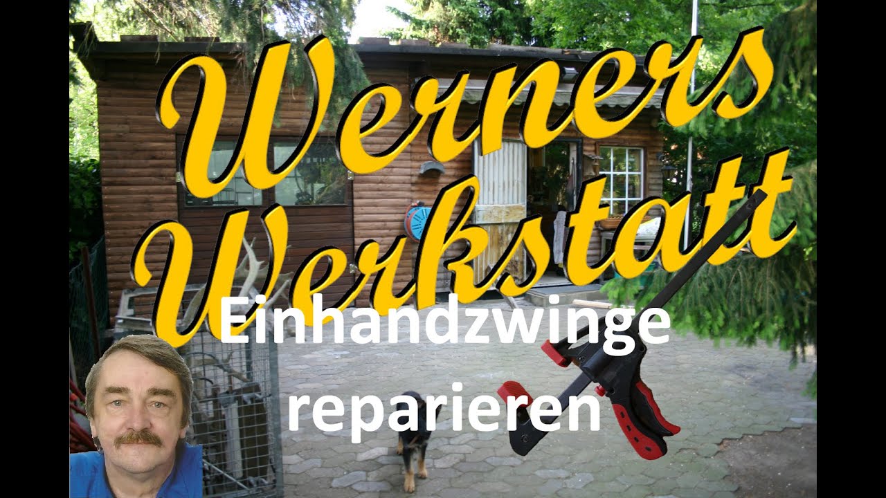 Einhandzwinge reparieren