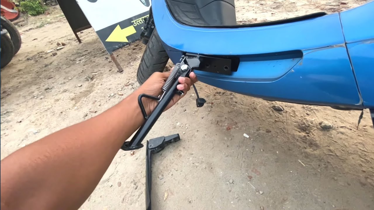 Side Stand Installation for Ola S1 all models#olaelectric #olas1air #olas1pro #olaaccessories