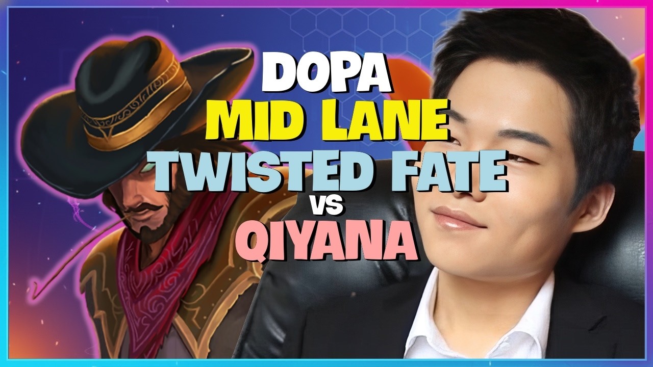Dopa Reveals Challenger Roaming Tactics on Twisted Fate Chinese Server Engsub
