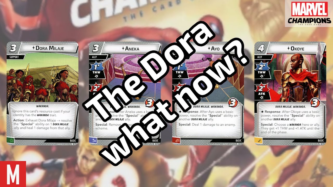Мои мысли о Дора Милаже | Marvel Champions
