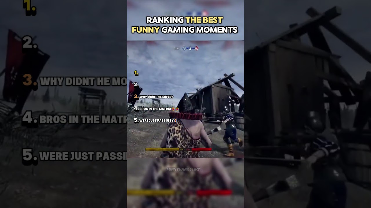 Ranking The FUNNIEST GAMING Moments Ever🤣🔥