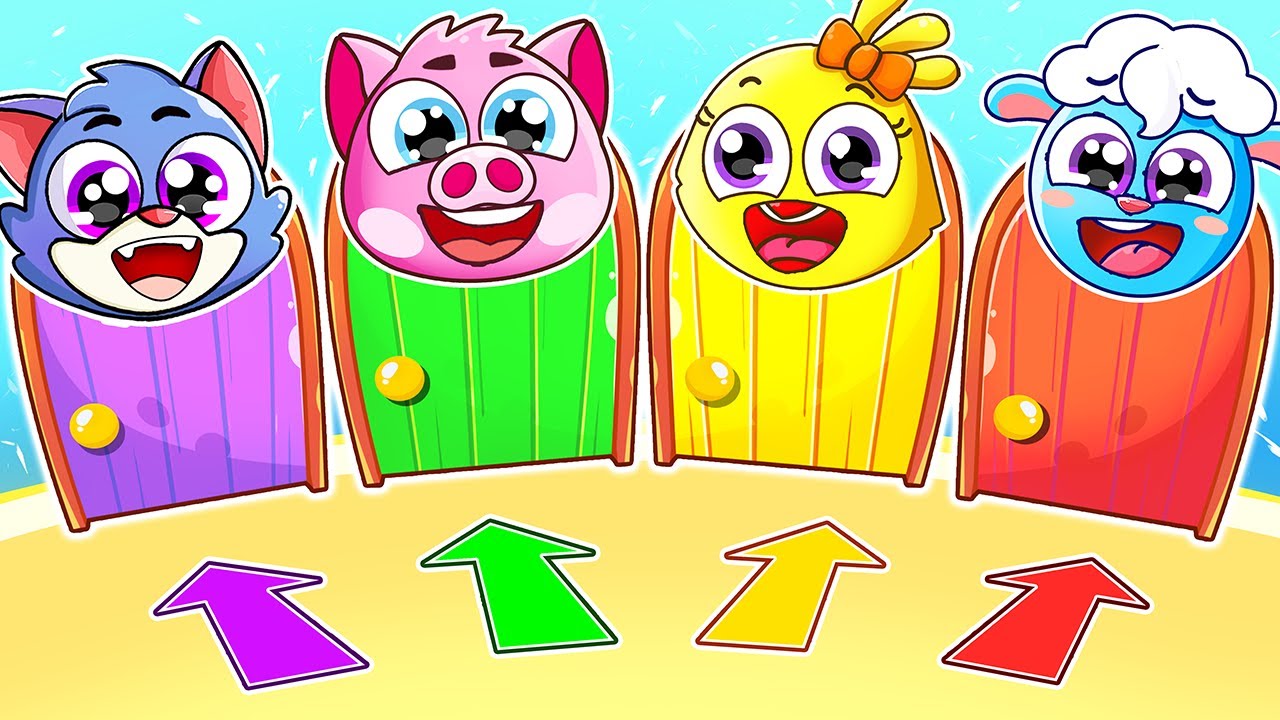 Magic Puzzle Quest Song | Colorful Escape Room Challenge | Funny Kids Songs by Lamba Lamby